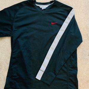 Nike Mens Therma Pullover Crew Top